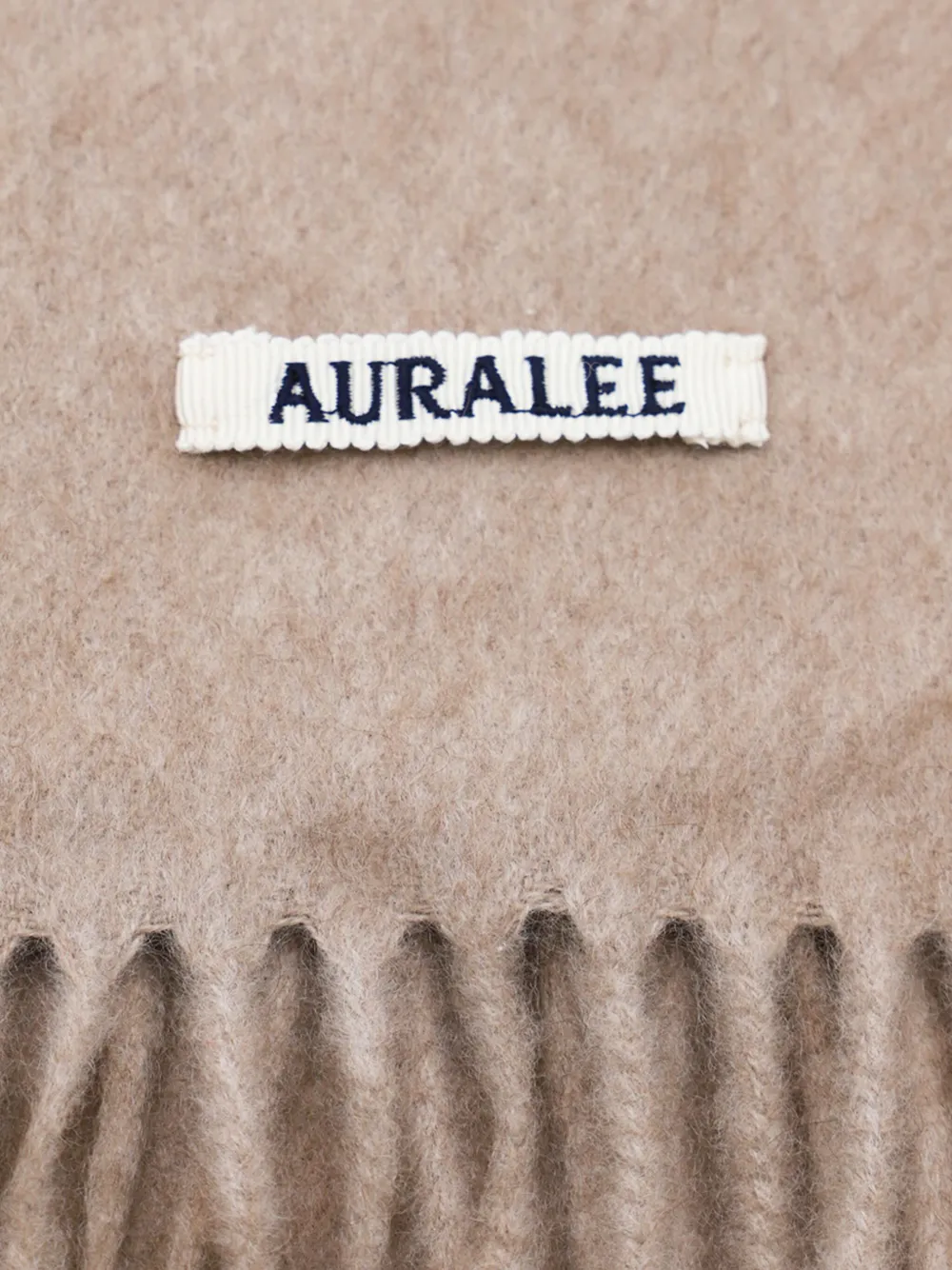 Auralee cashmere scarf - Beige