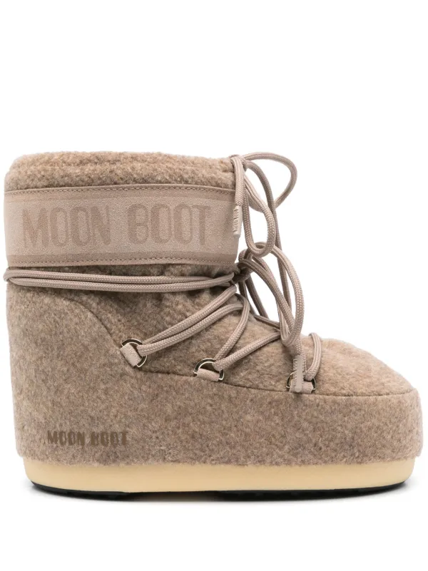 Moon Boot Bota Icon Low | Marrom | FARFETCH BR