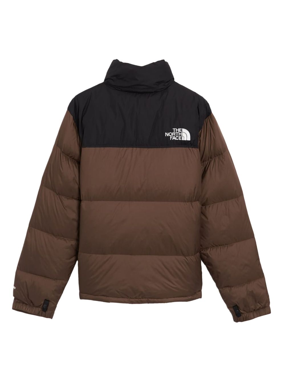 The North Face Donsjack met hoge hals - Bruin