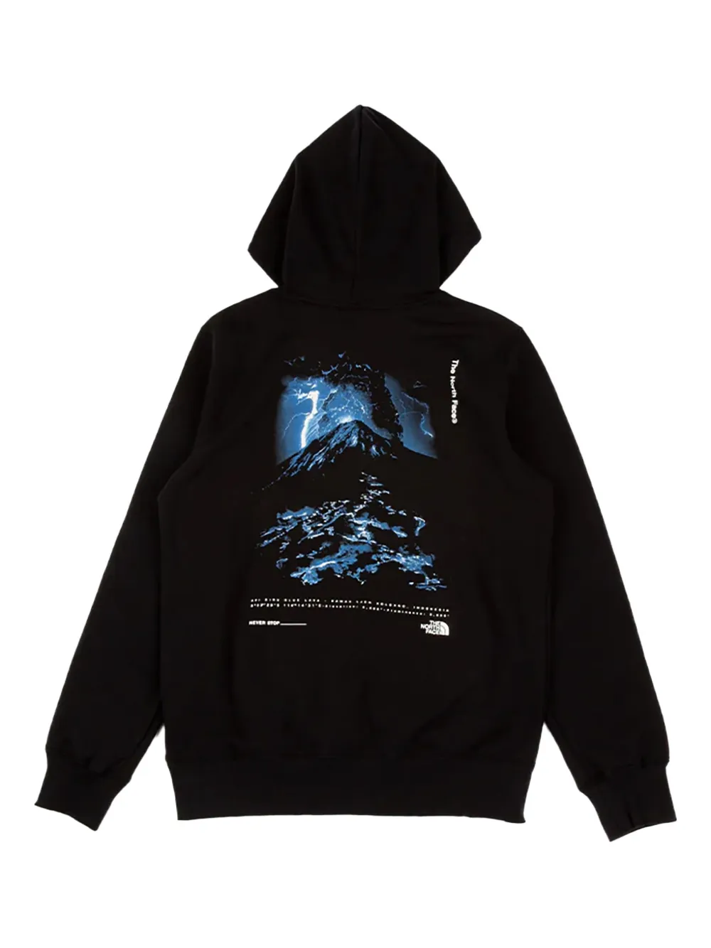 The North Face Hoodie With Adjustable Drawstring And Kangaroo Pocket In Black