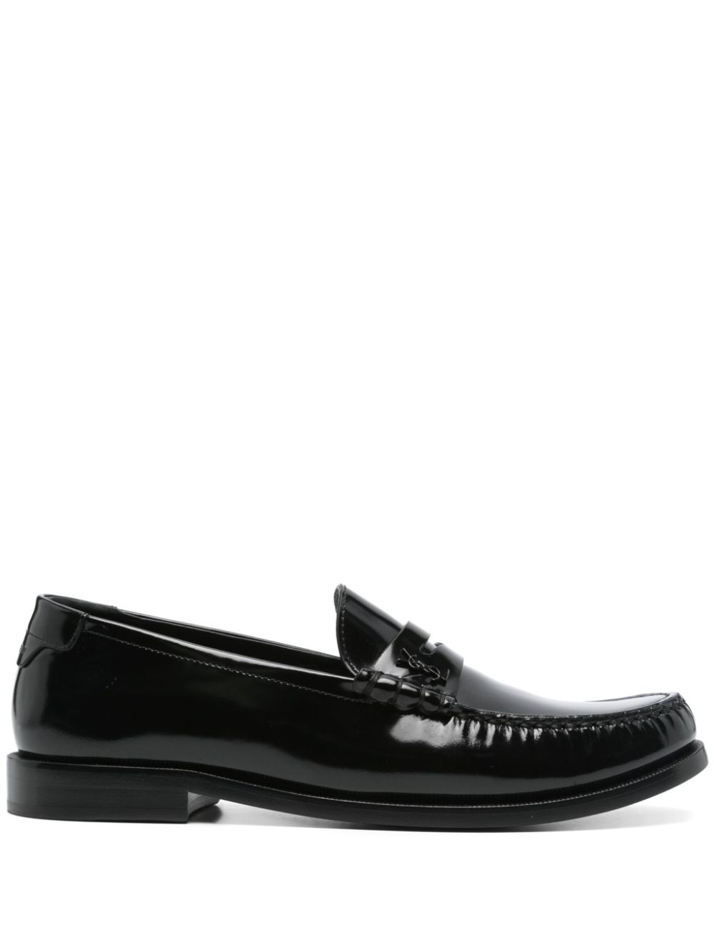 patent leather loafers