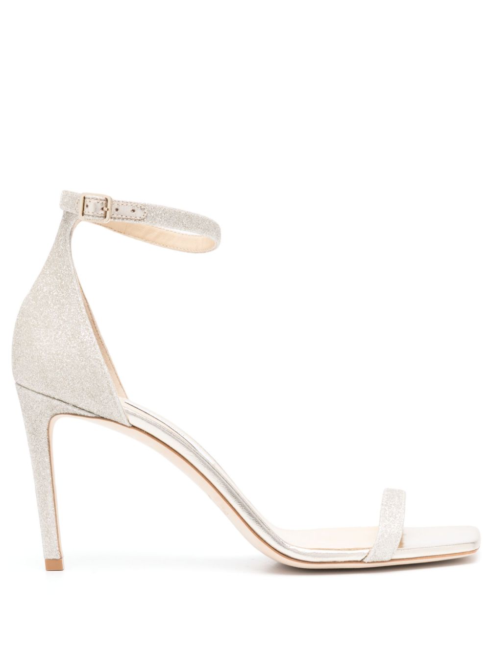 Jimmy Choo Pre-Owned 85mm Alva sandals - Silver