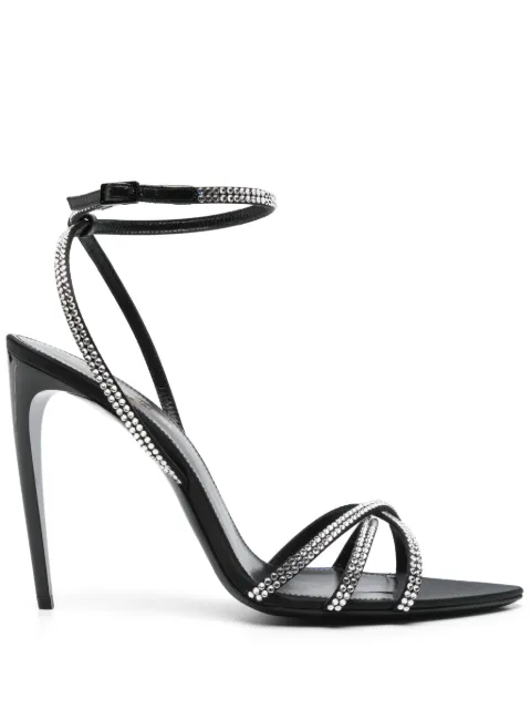 Saint Laurent Pre-Owned sandalias Ava con tacón de 105mm