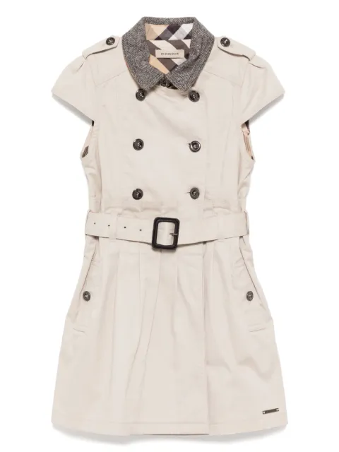 Burberry Kids double-breasted dress