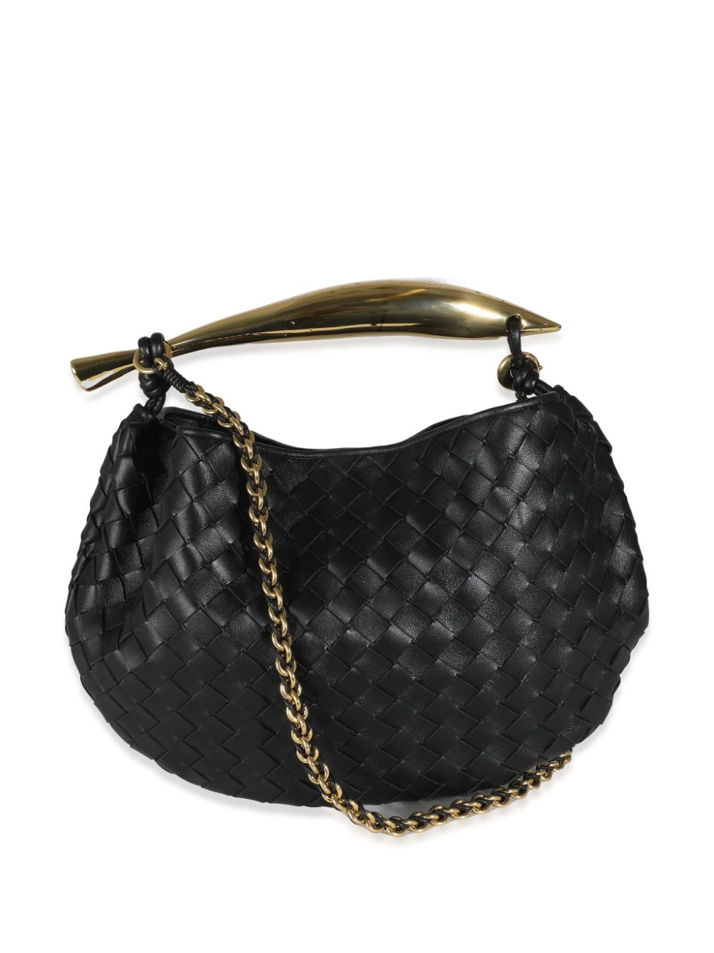 Bottega Veneta Pre-Owned small Sardine shoulder bag - Zwart