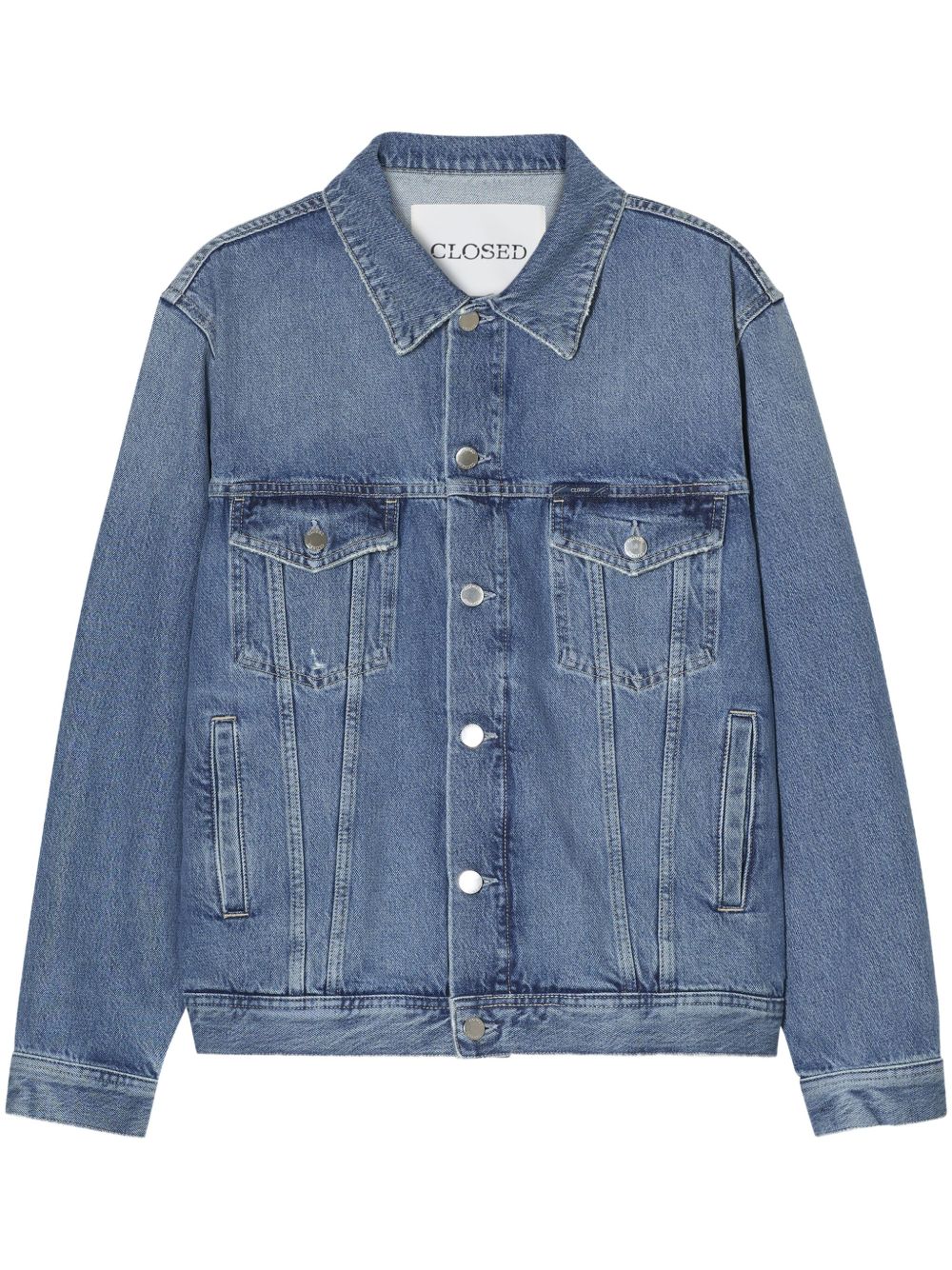 regenerative cotton denim jacket