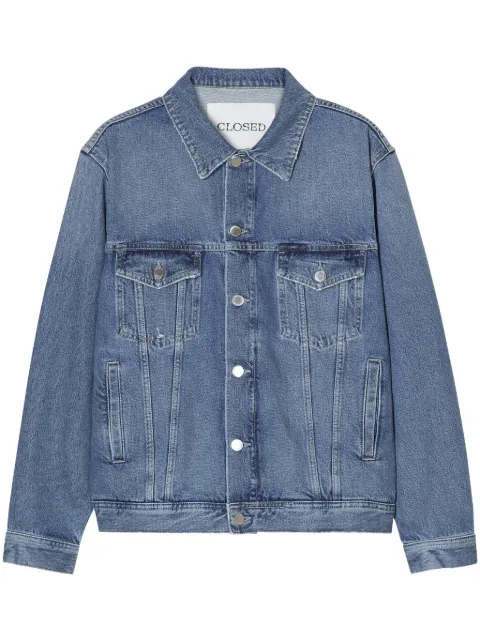 Closed regenerative cotton denim jacket