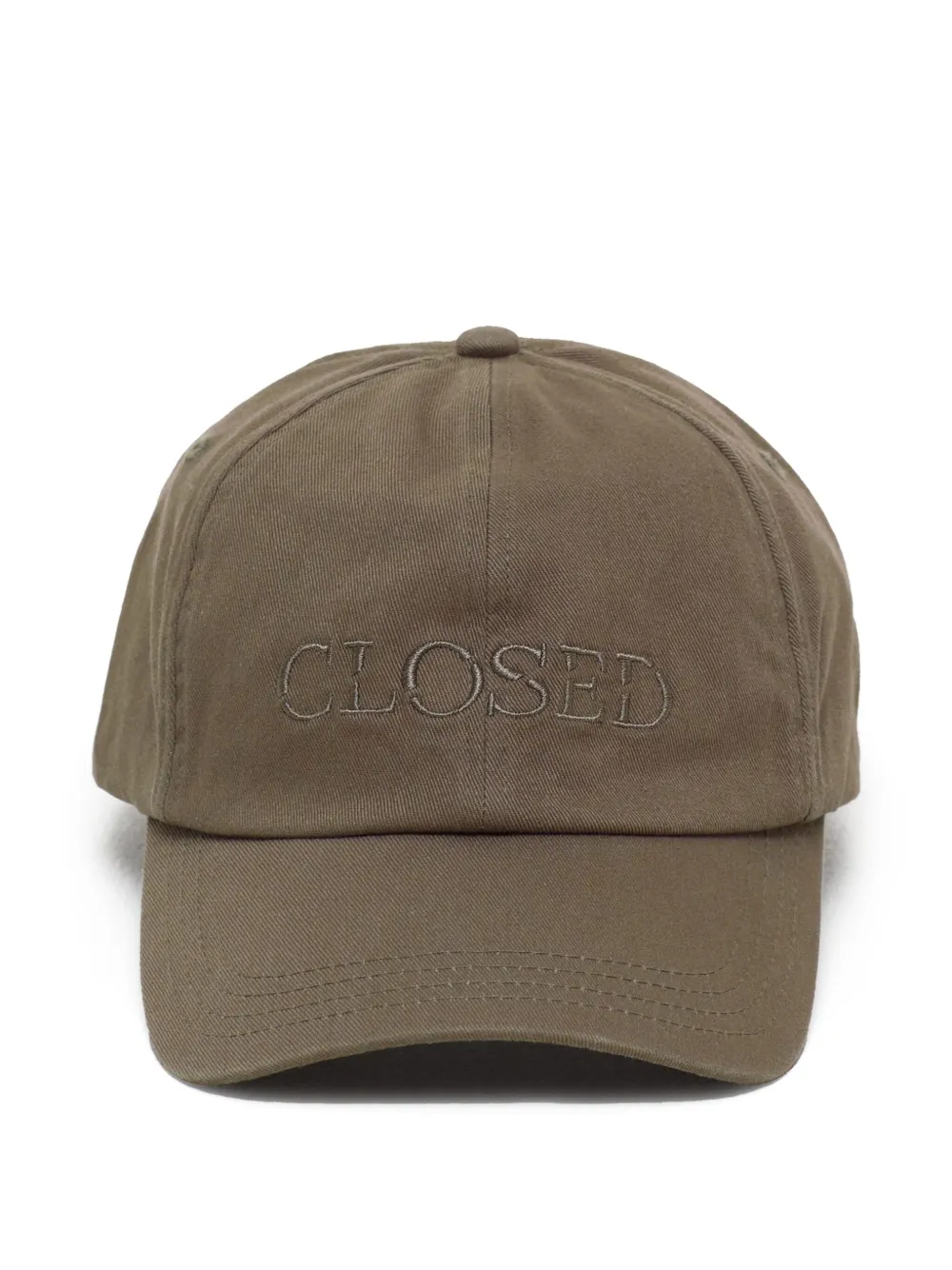 logo-embroidered cap