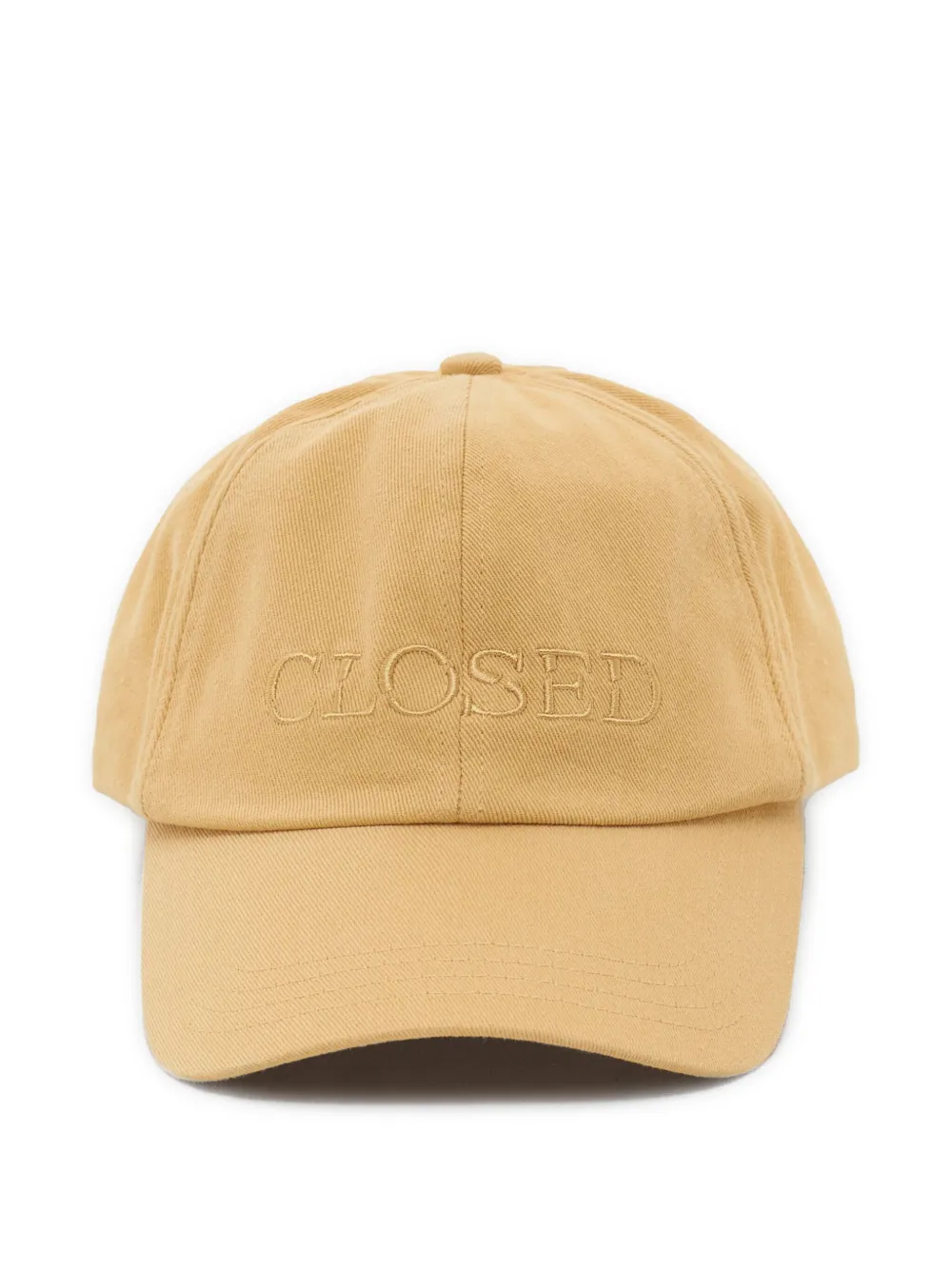 logo-embroidered cap