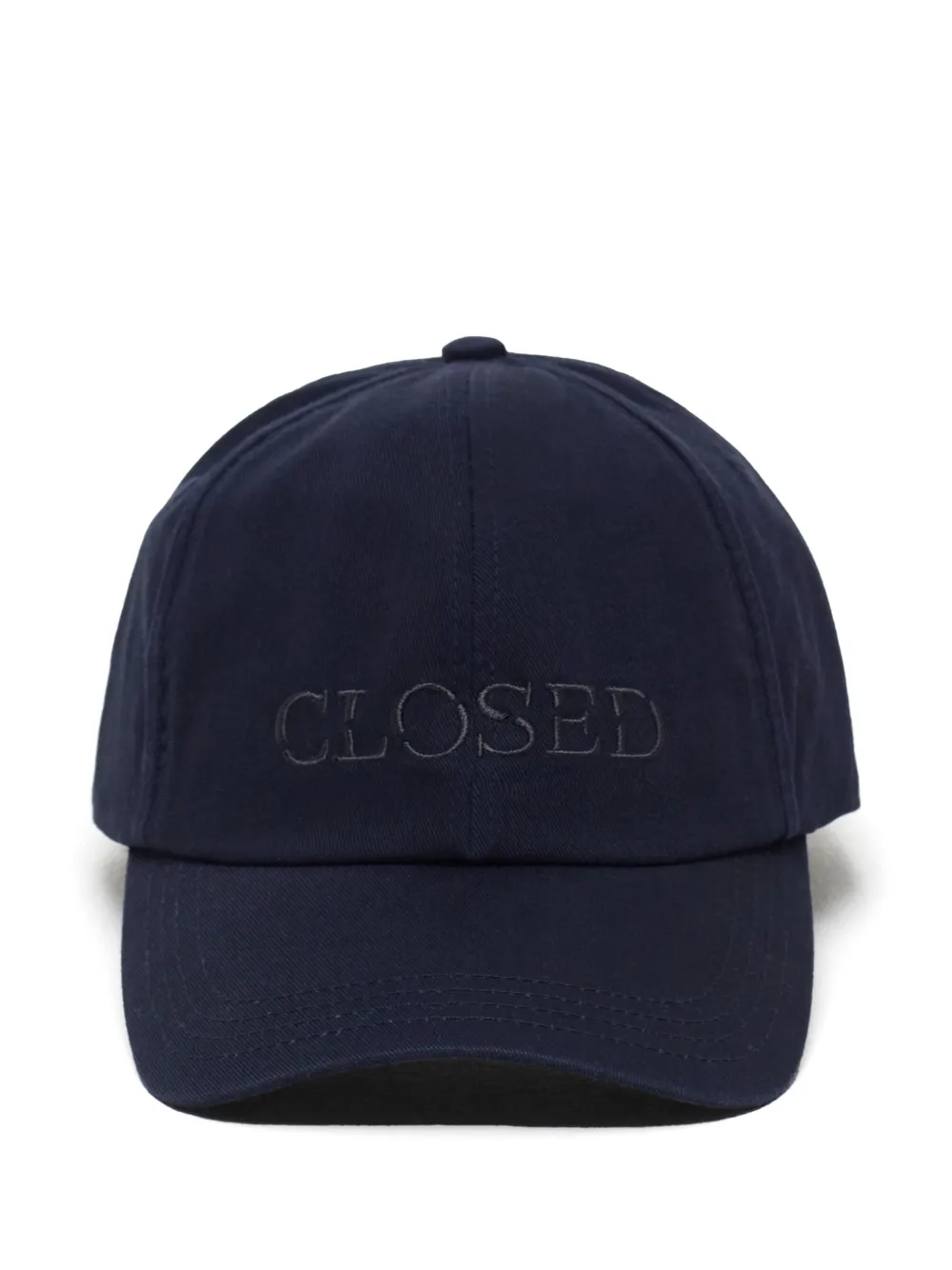 logo-embroidered cap