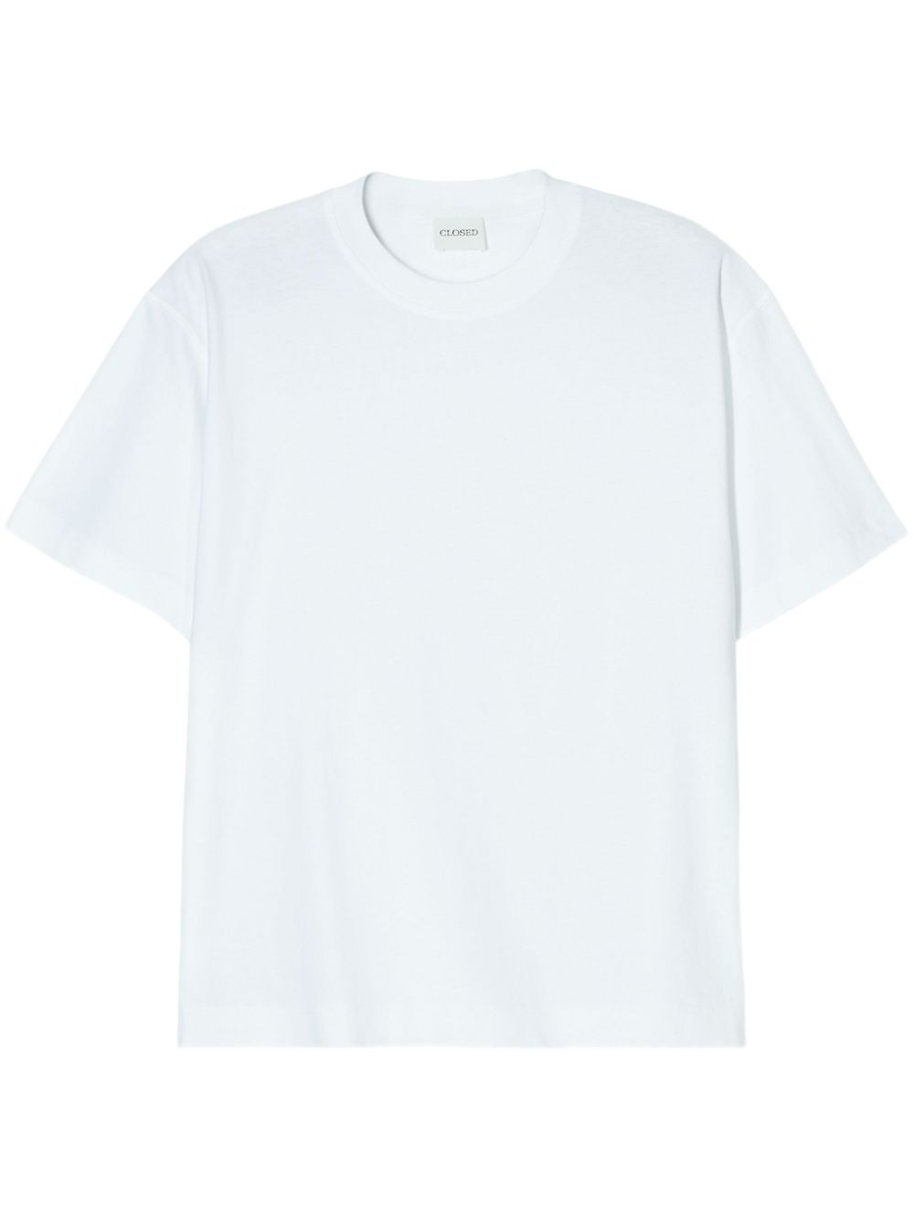 Closed cotton T-shirt Wit