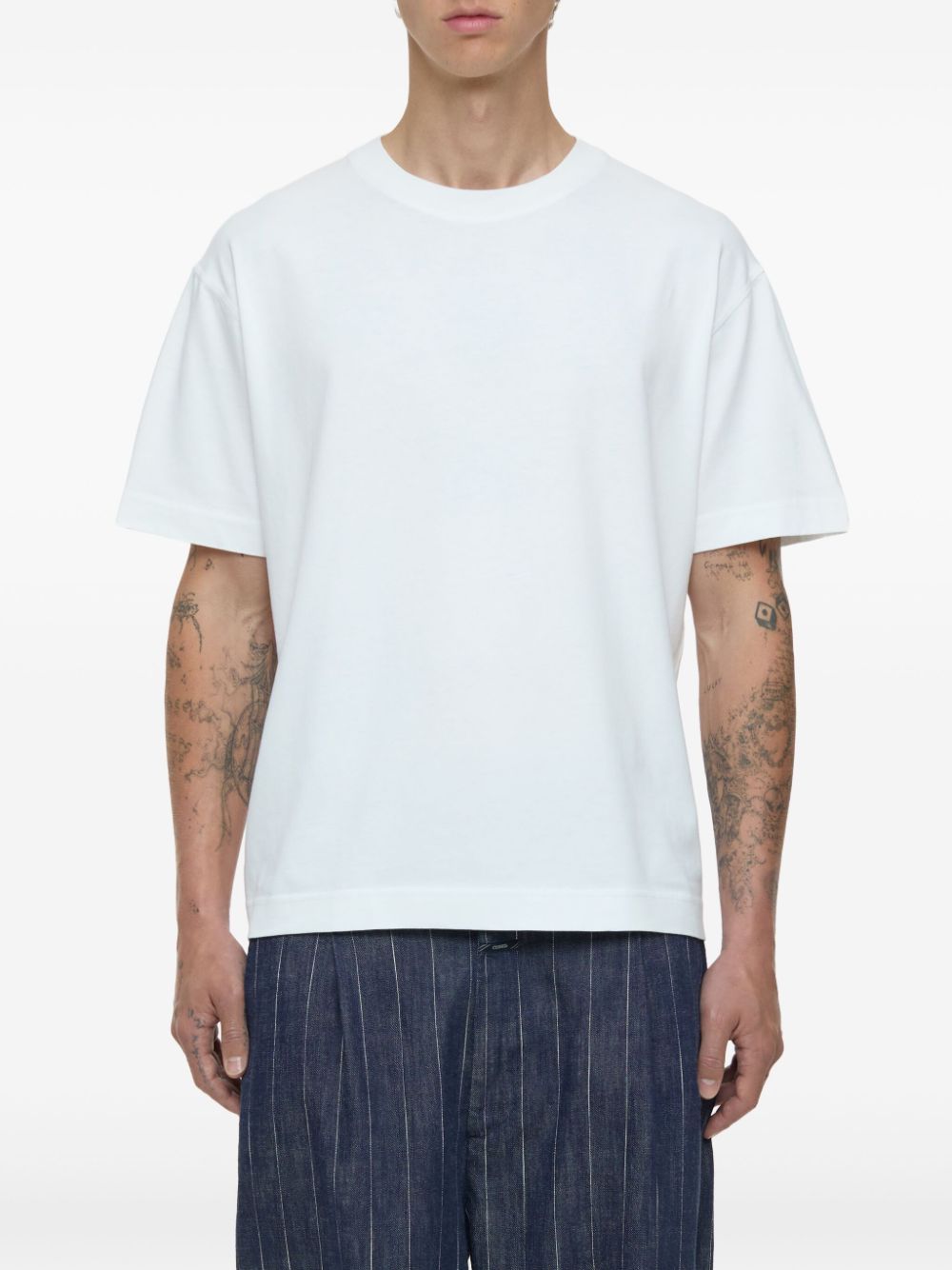 Closed cotton T-shirt - Wit