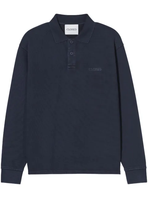 Closed organic-cotton polo sweatshirt