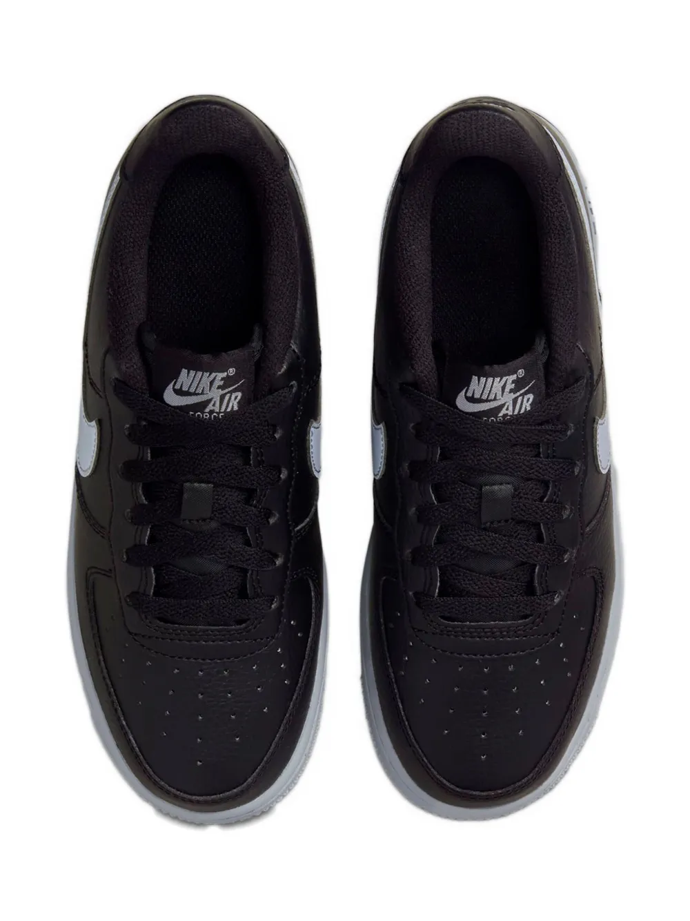 Nike Boys Air Force 1 Tkac In Black