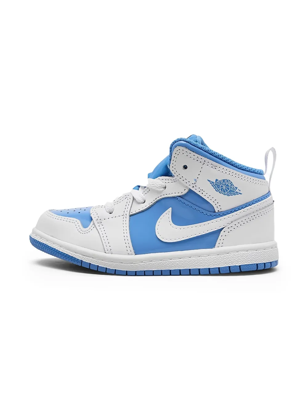 Jordan Kids Jordan 1 Mid "Legend Blue" sneakers White