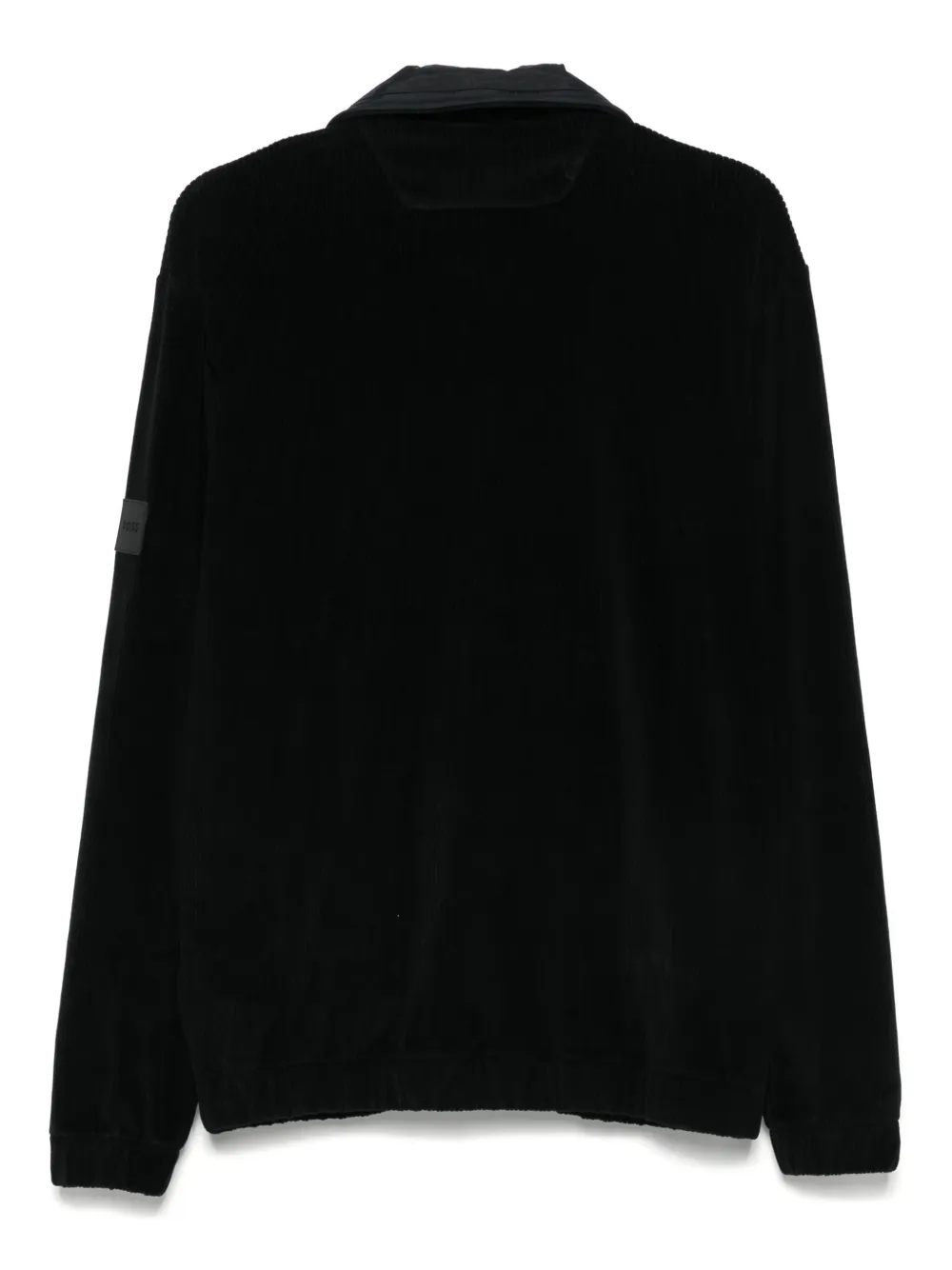 BOSS corduroy jacket - Zwart
