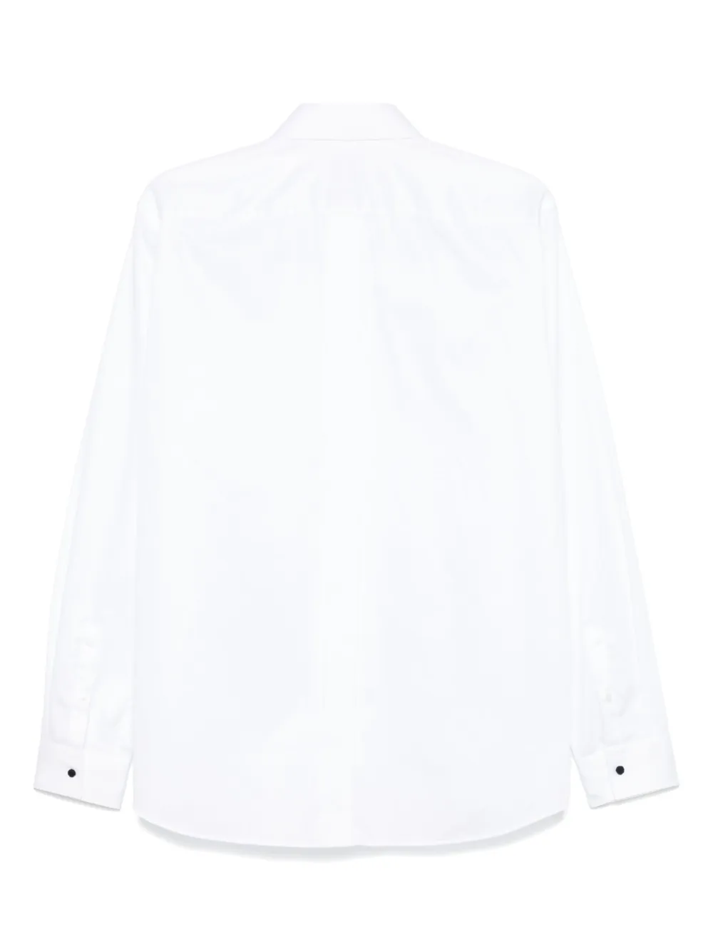 BOSS bib-panel shirt - Wit