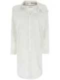 Y/Project oxford shirt dress - White