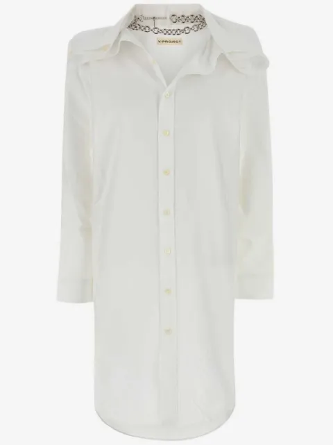 Y/Project oxford shirt dress
