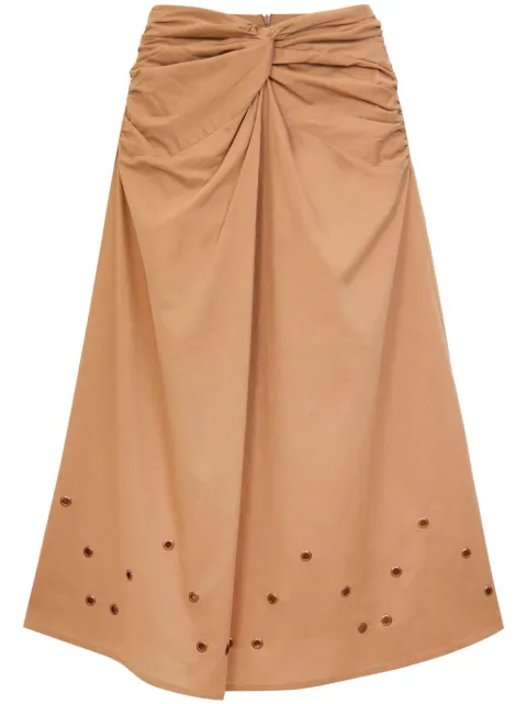 Isolda falda midi Kika