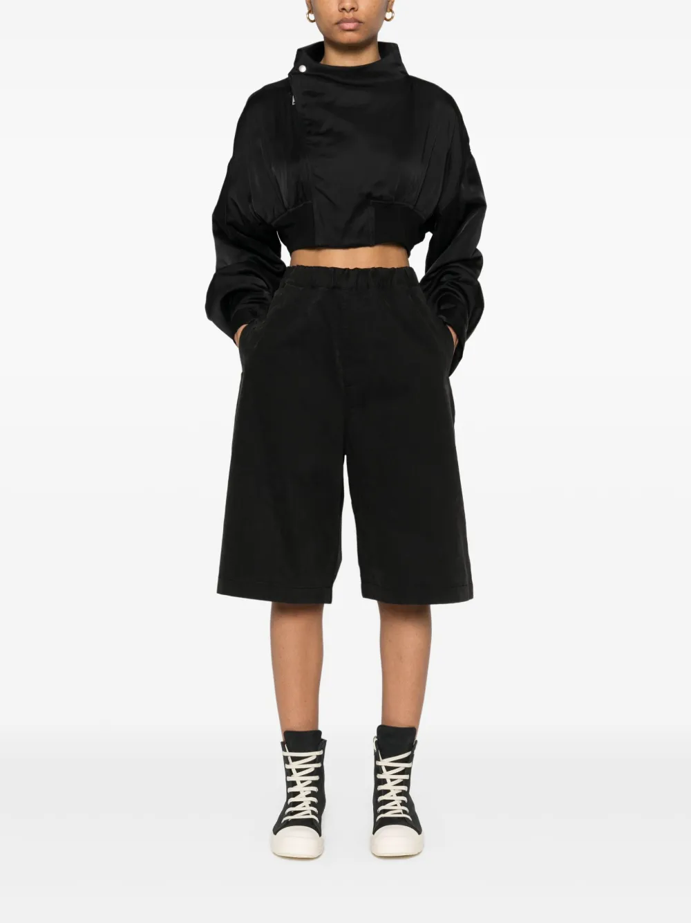 Rick Owens Anthem Flight jacket | Cropped Jackets | Image 2