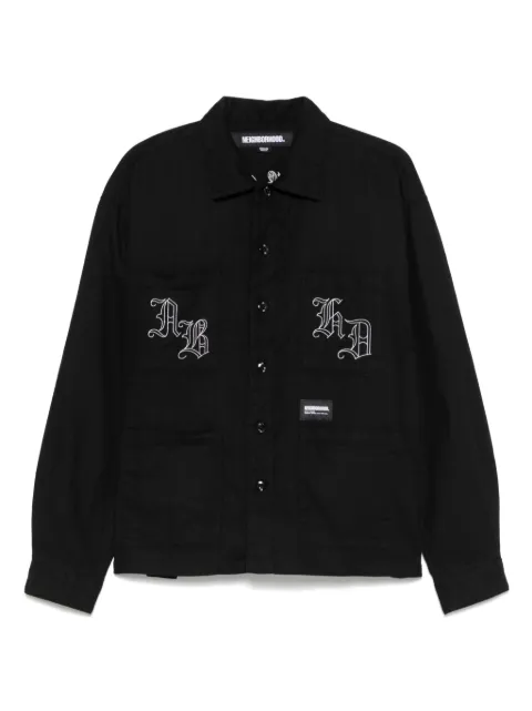 Neighborhood embroidered shirt