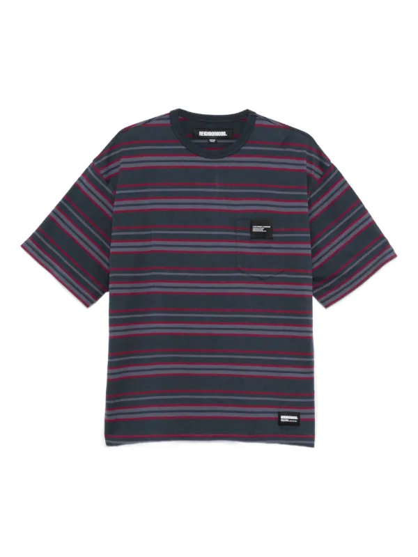 Neighborhood ストライプ Tシャツ | パープル | FARFETCH JP