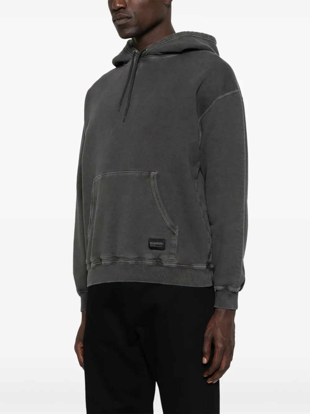 Neighborhood Hoodie met geverfd effect Grijs