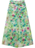 Isolda Kika midi skirt - Green