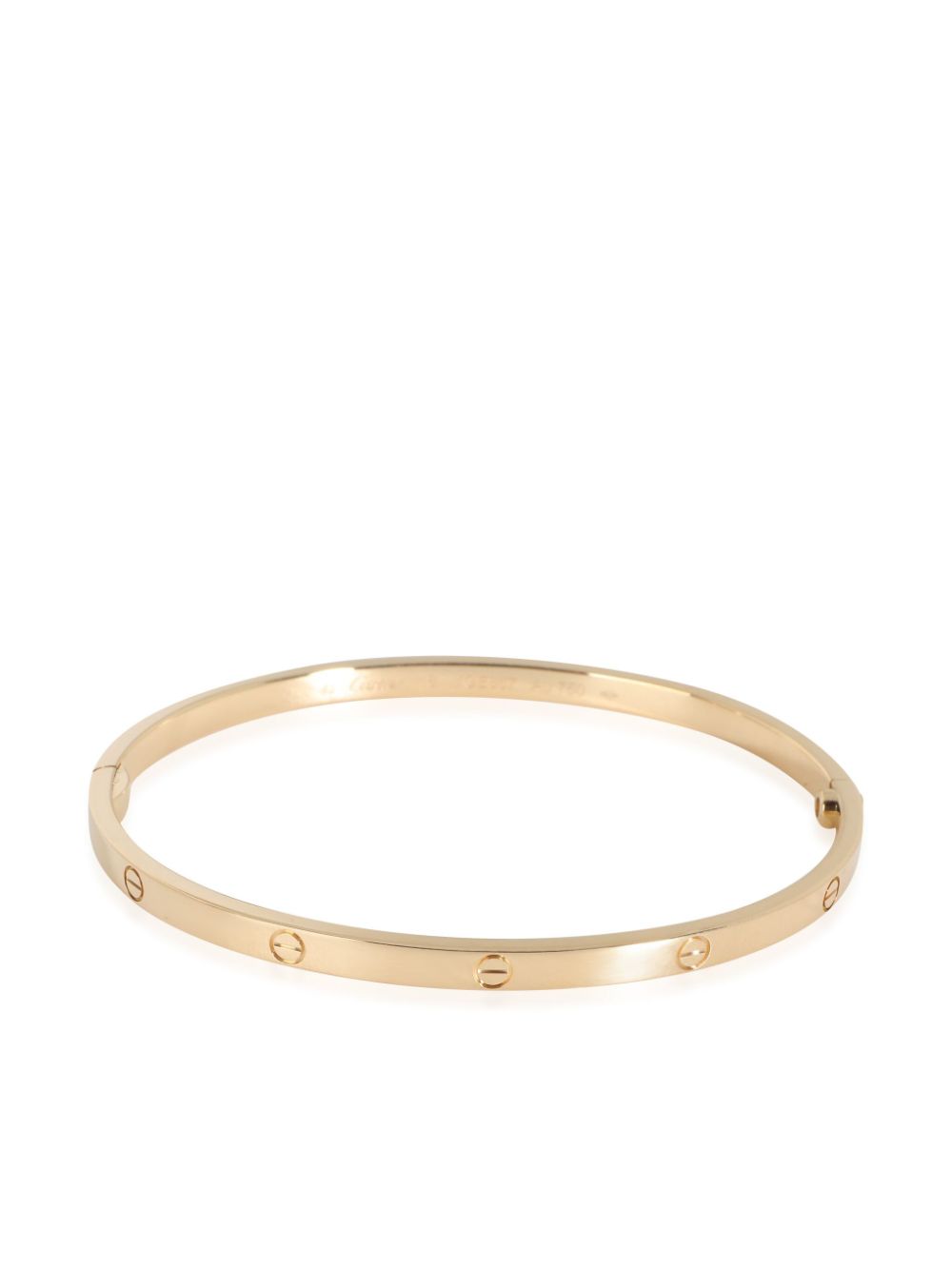 Image 1 of Cartier маленький браслет Love pre-owned из желтого золота