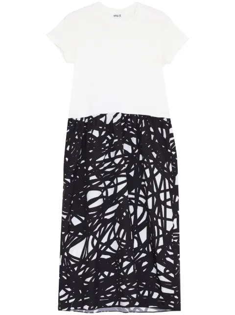 Uma | Raquel Davidowicz scribble-print maxi dress