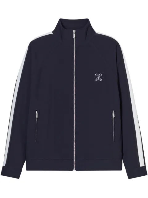Closed embroidered-logo jacket 