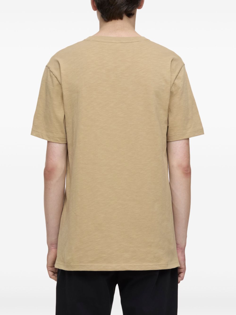 Closed logo-embroidered T-shirt Beige