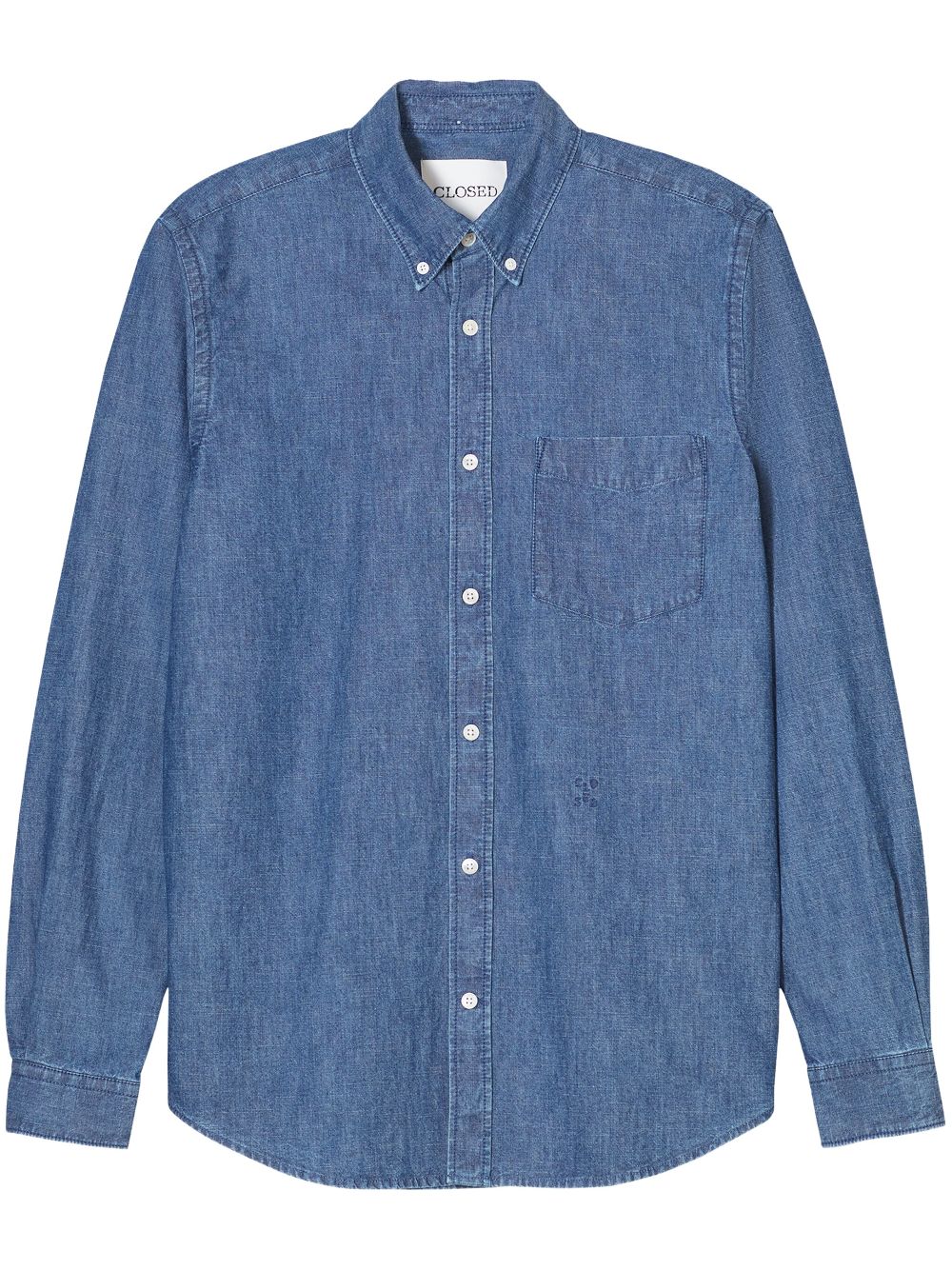 Closed button-up shirt - Blue