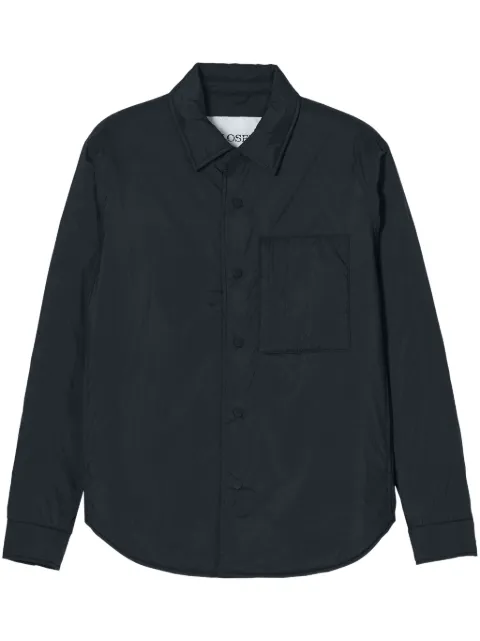 Closed quilted shirt jacket