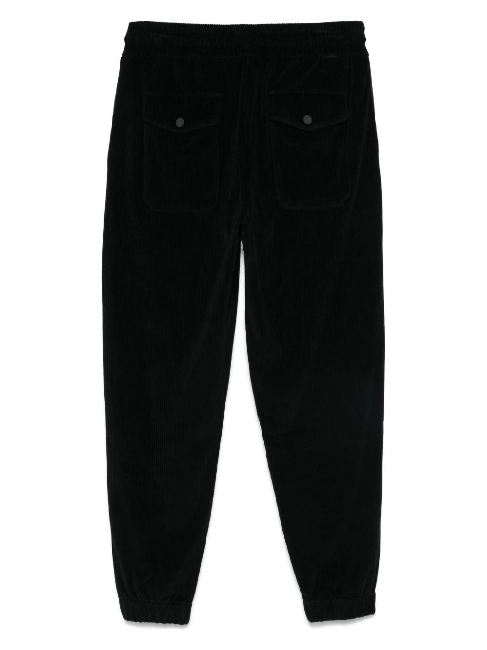 BOSS corduroy track pants - Zwart