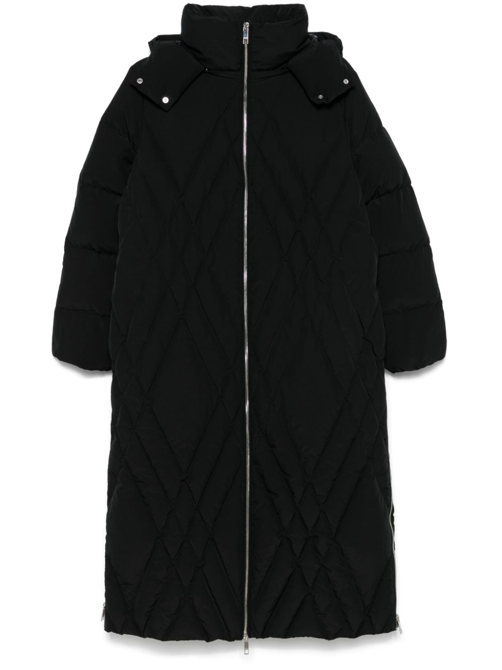 BOSS hooded parka - Black