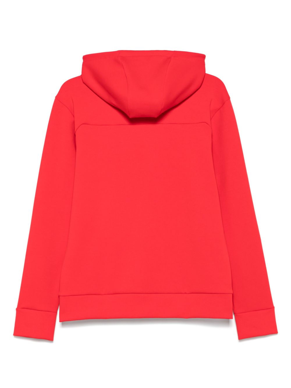 BOSS stripe-detail hoodie - Red