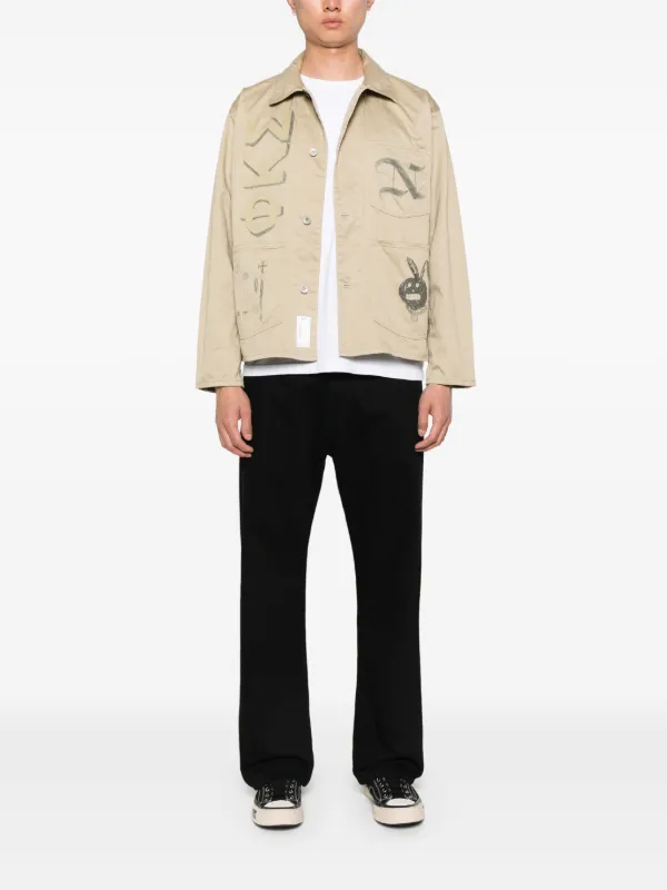 Neighborhood Memorial シャツジャケット | ニュートラル | FARFETCH JP