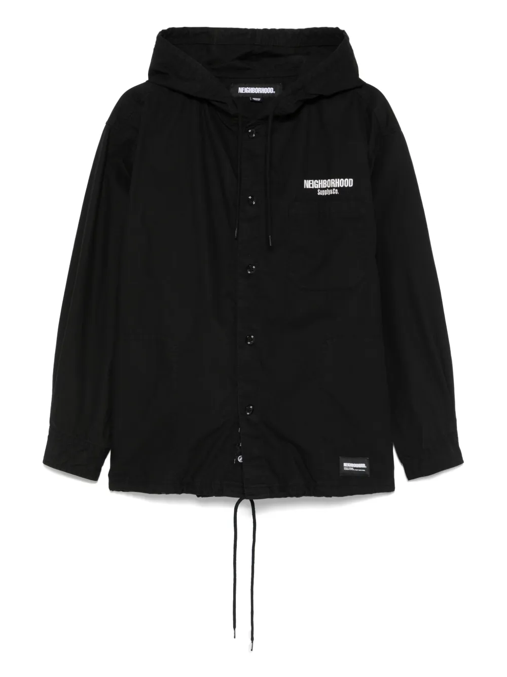 Neighborhood chamarra con capucha | negro | Image 1