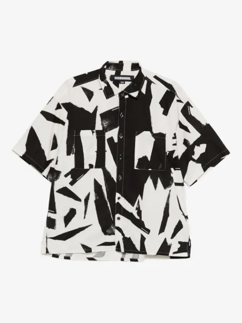 Neighborhood abstract-print shirt