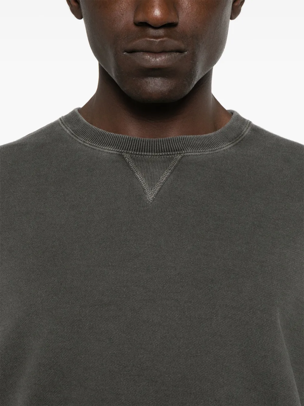 Neighborhood Sweater met logopatch Zwart