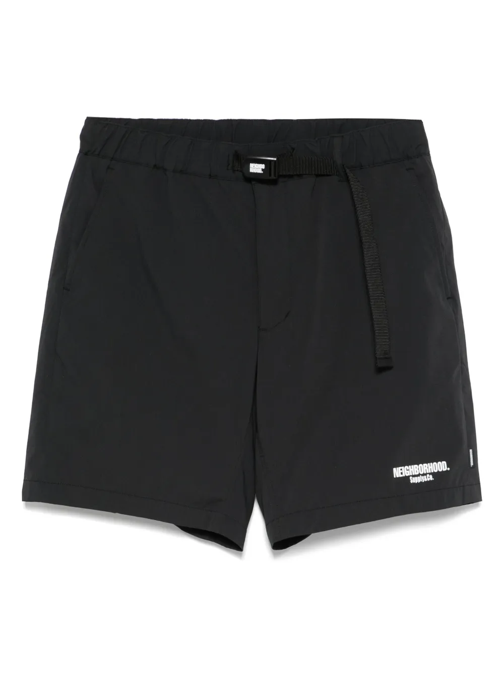 Neighborhood logo-print shorts | negro | Image 1