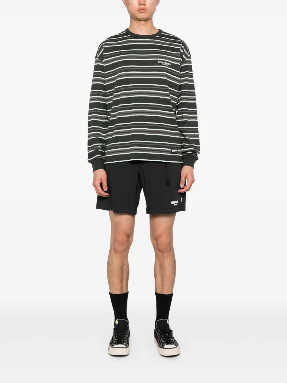 Neighborhood logo-print shorts | Shorts para correr | Image 2