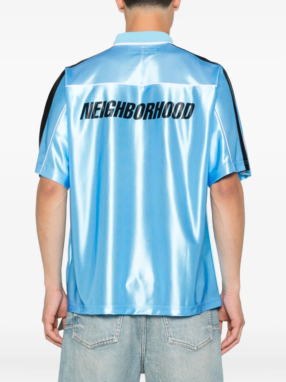 Neighborhood Game T-shirt Blauw