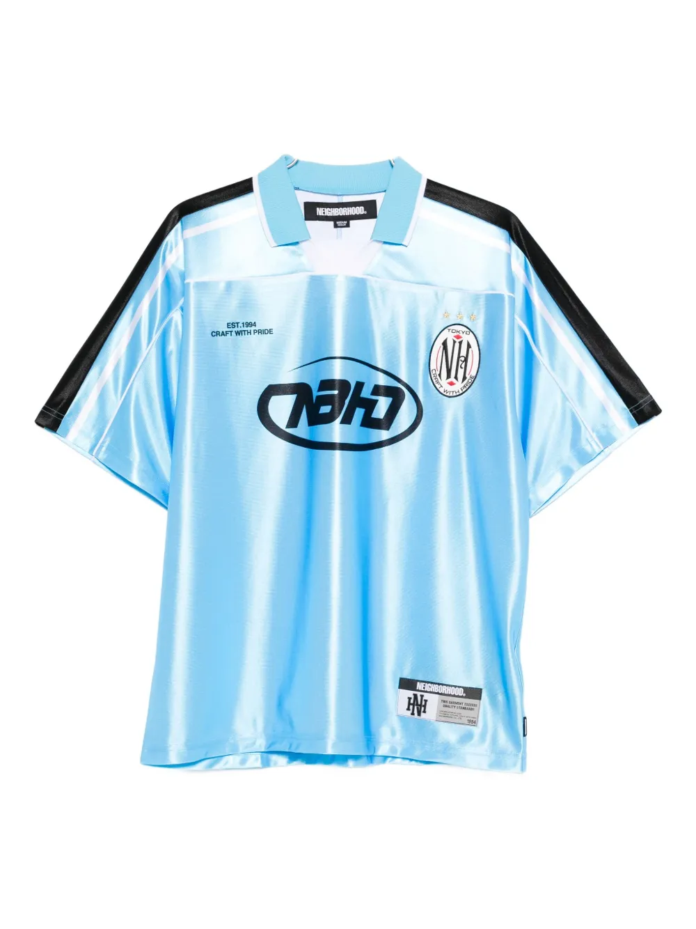 Neighborhood Game T-shirt Blauw