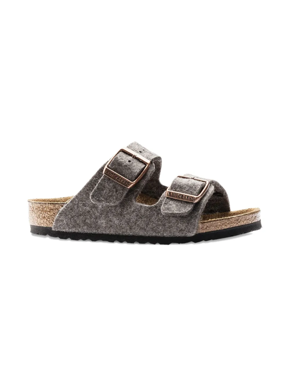 Birkenstock Kids Arizona "Wool Felt Grey" sandals