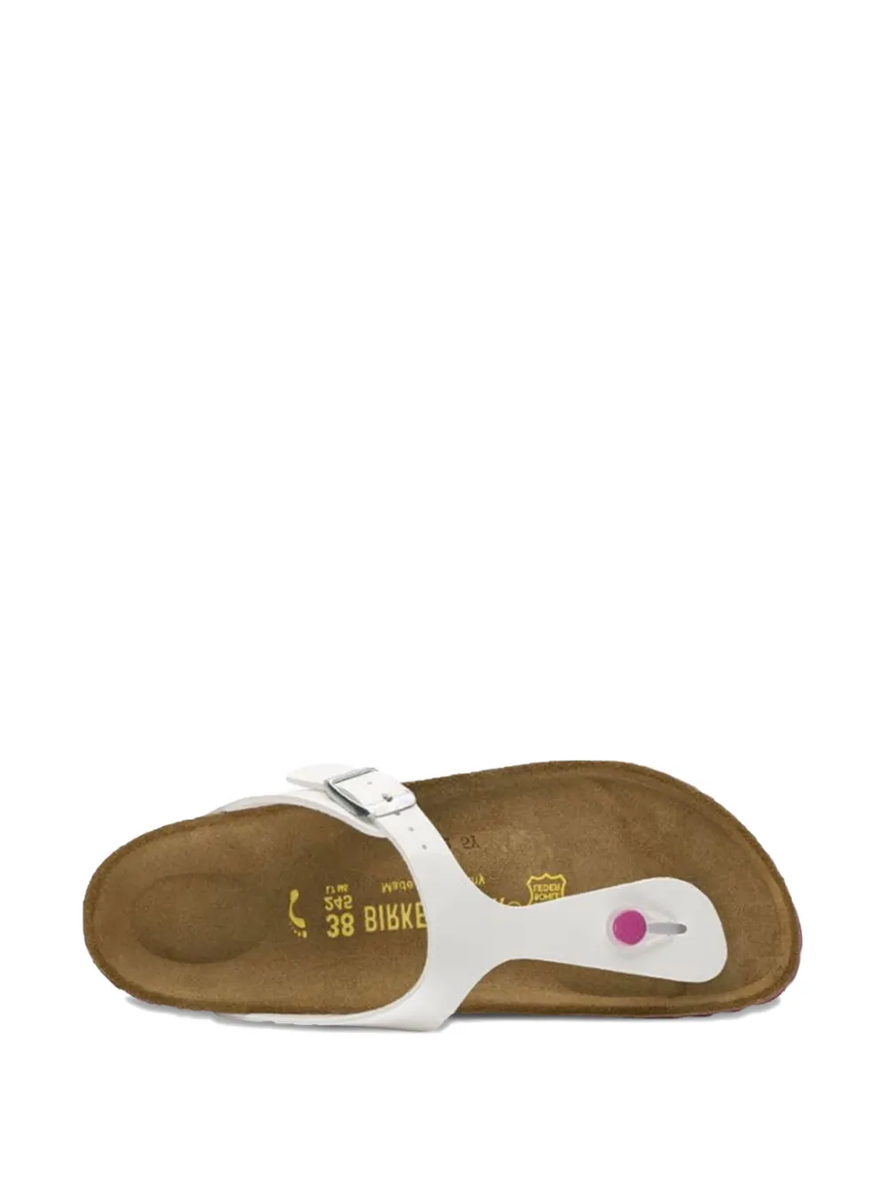 Birkenstock Gizeh "white" Sandals In White