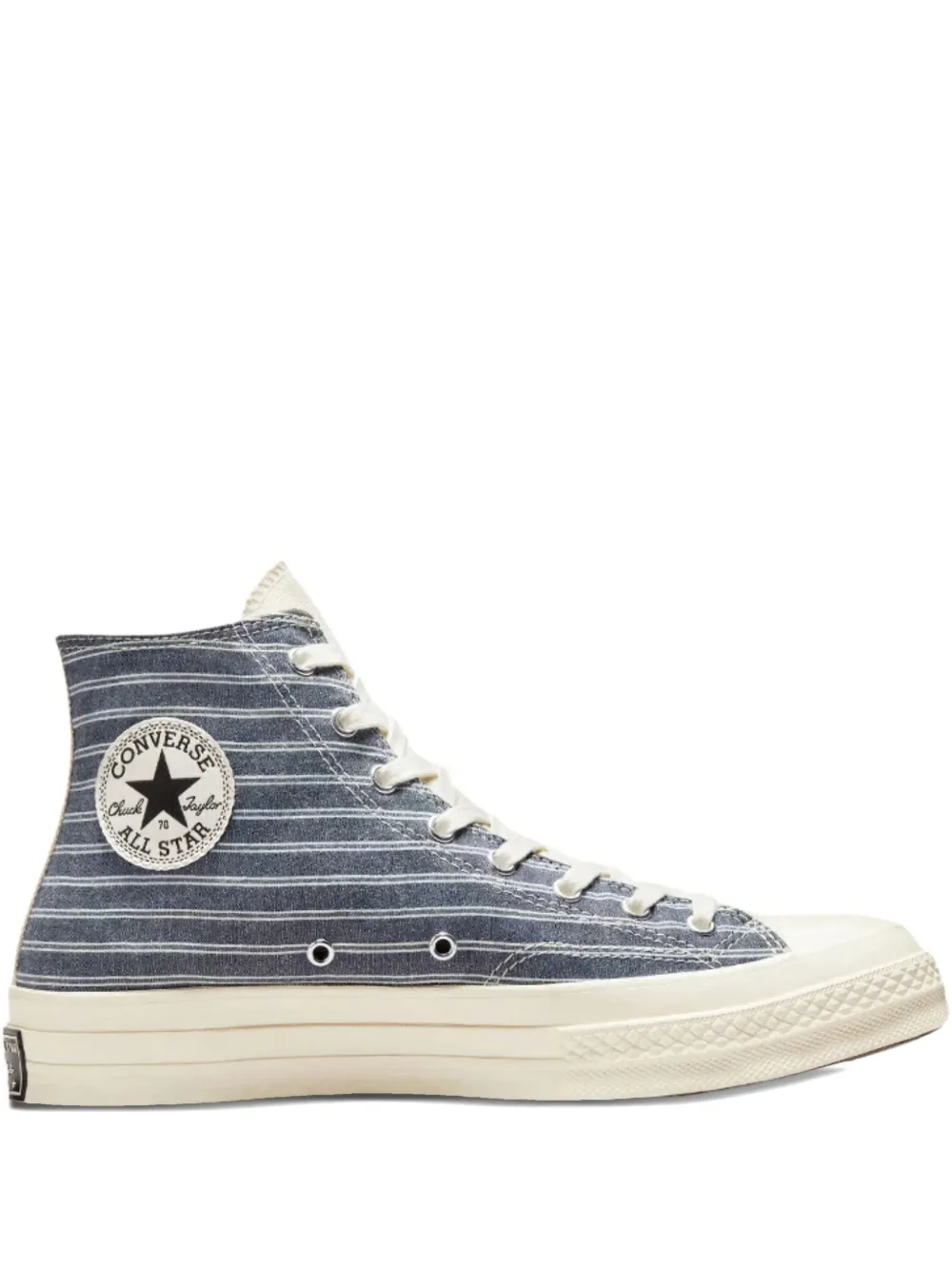Converse Chuck 70 Hi "Multi-Color Retro Stripes" sneakers Blue