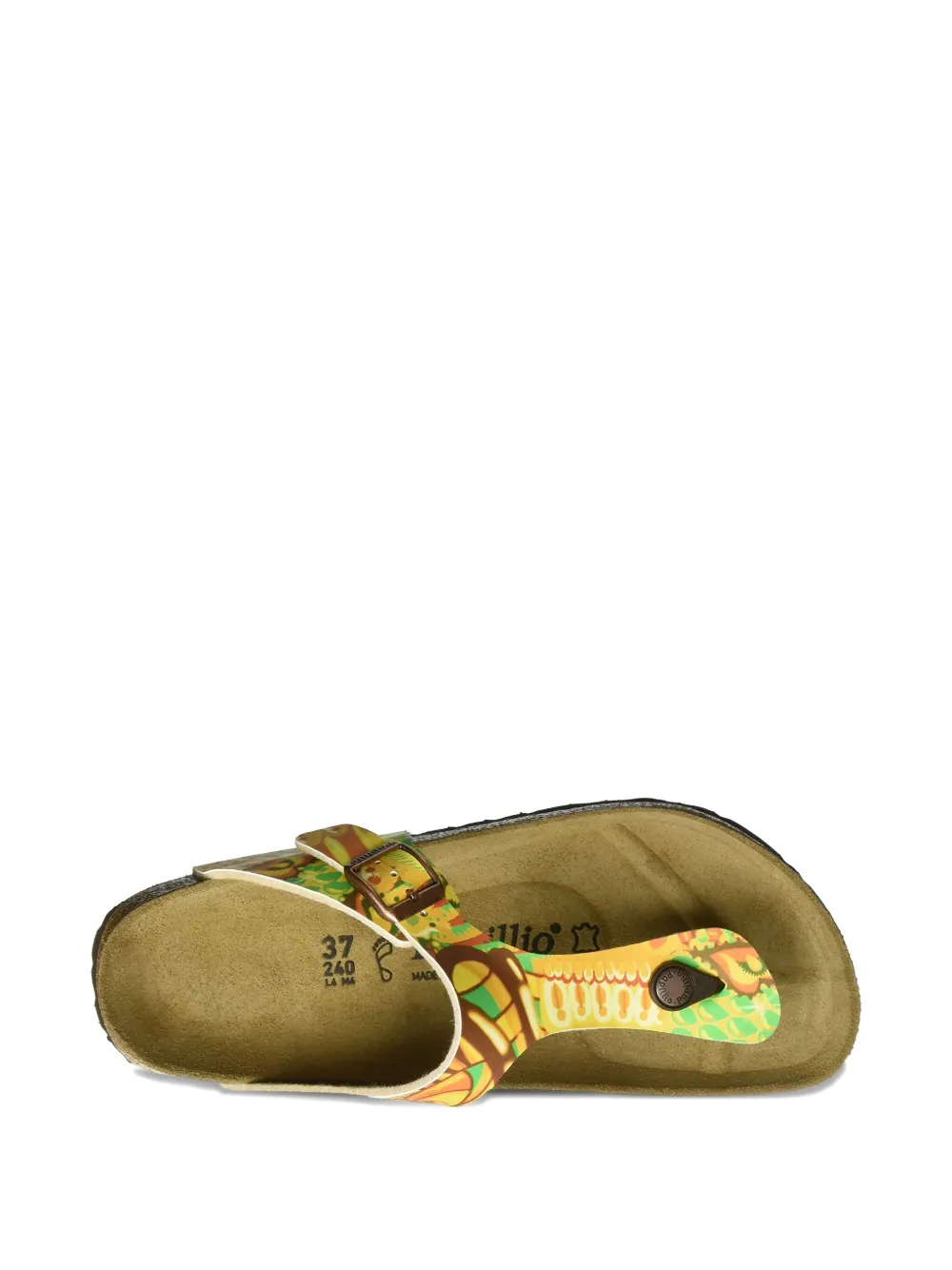 Birkenstock Gizeh Pap "yellow" Sandals In Yellow